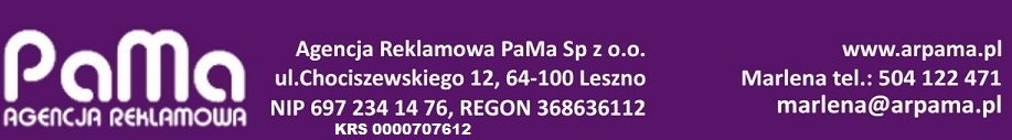Agencja Reklamowa PaMa Sp. z o.o.   